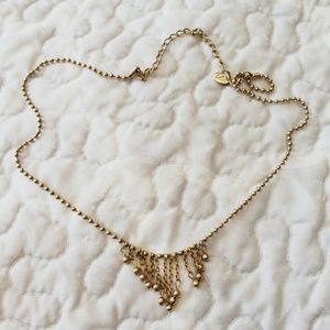 LC trendz gold ball necklace